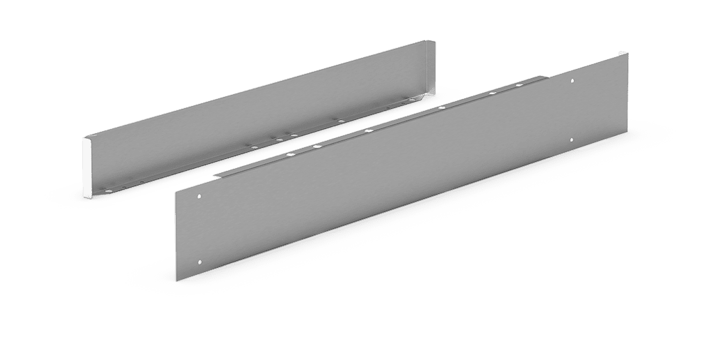 Unox Suitable for both sides of the oven. It makes it possible to reduce the distance between the oven and other heat sources (fryers, pasta cookers, stoves, etc.) to a minimum. XUC041.