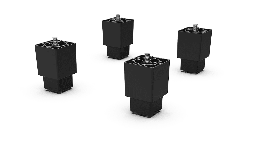 Unox Feet for positioning on the counter. XUC044.