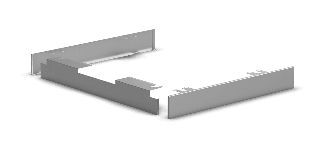 Unox Lower covers to hide the oven feet. XUC307.