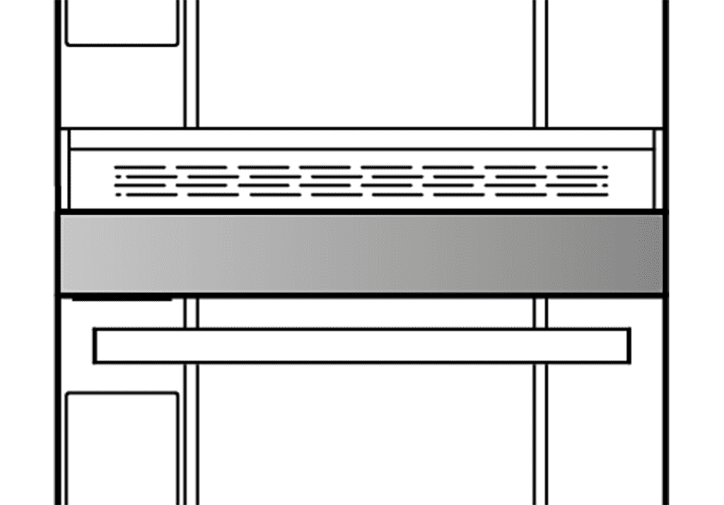 Unox It includes all the necessary parts for installing two stacked ovens. XWSQW-00HS-E.